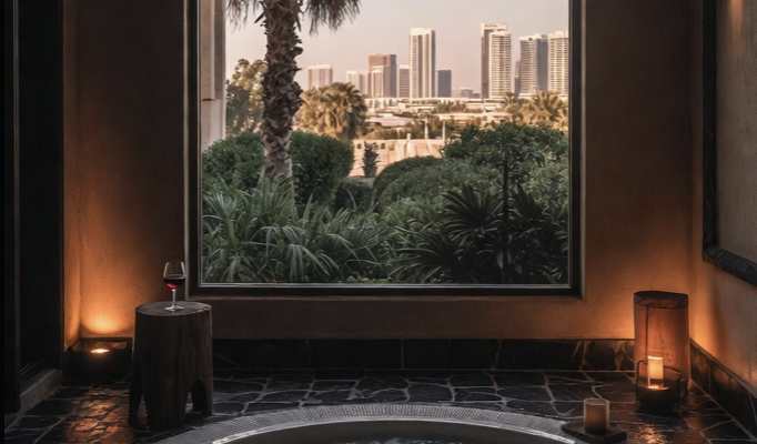 private spa in Dubai